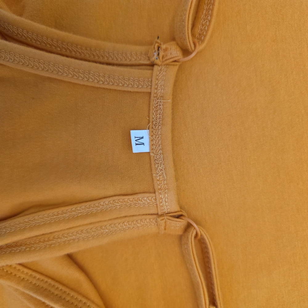 Source Unknown Bright Orange Spaghetti-Strap Romp… - image 6